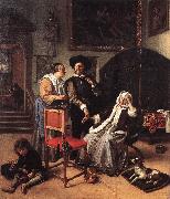 Jan Steen Doctor's Visit oil on canvas